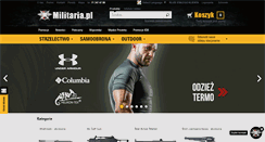 Desktop Screenshot of militaria.pl